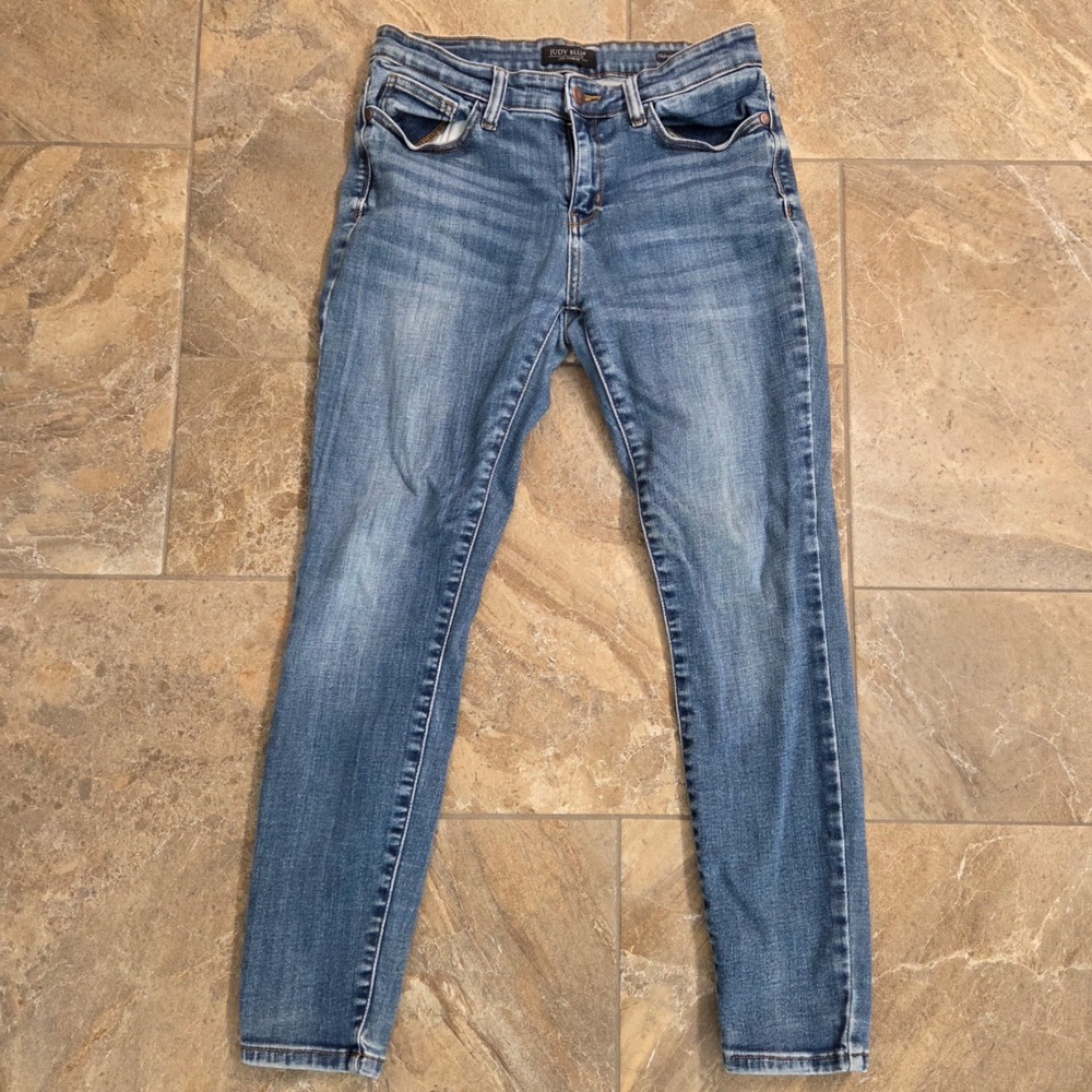 Judy Blue Los Angeles‎ Skinny Fit Denim Jeans Medium Wash Size 11/30